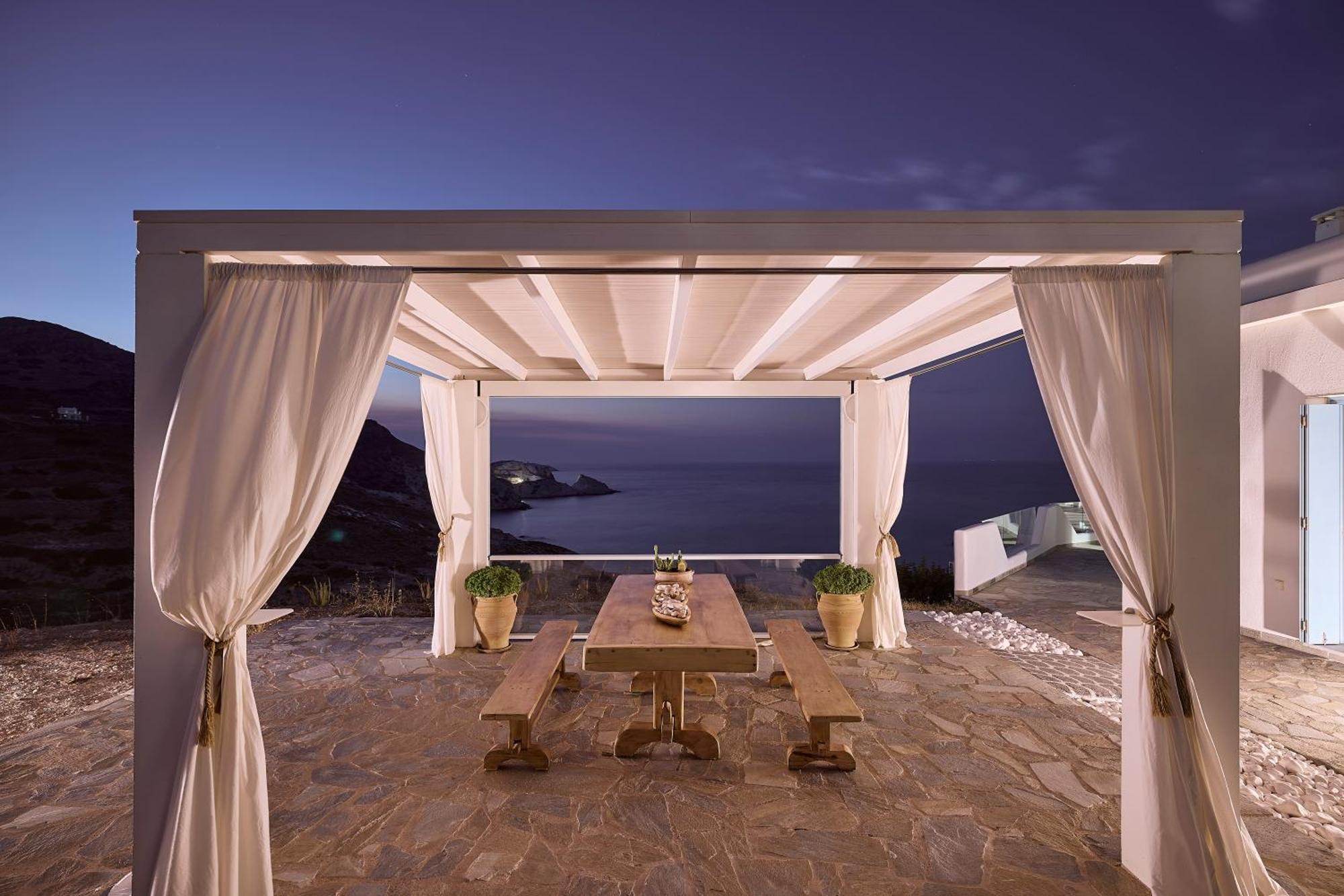Villa Imperial Milos Mandrakia Bagian luar foto
